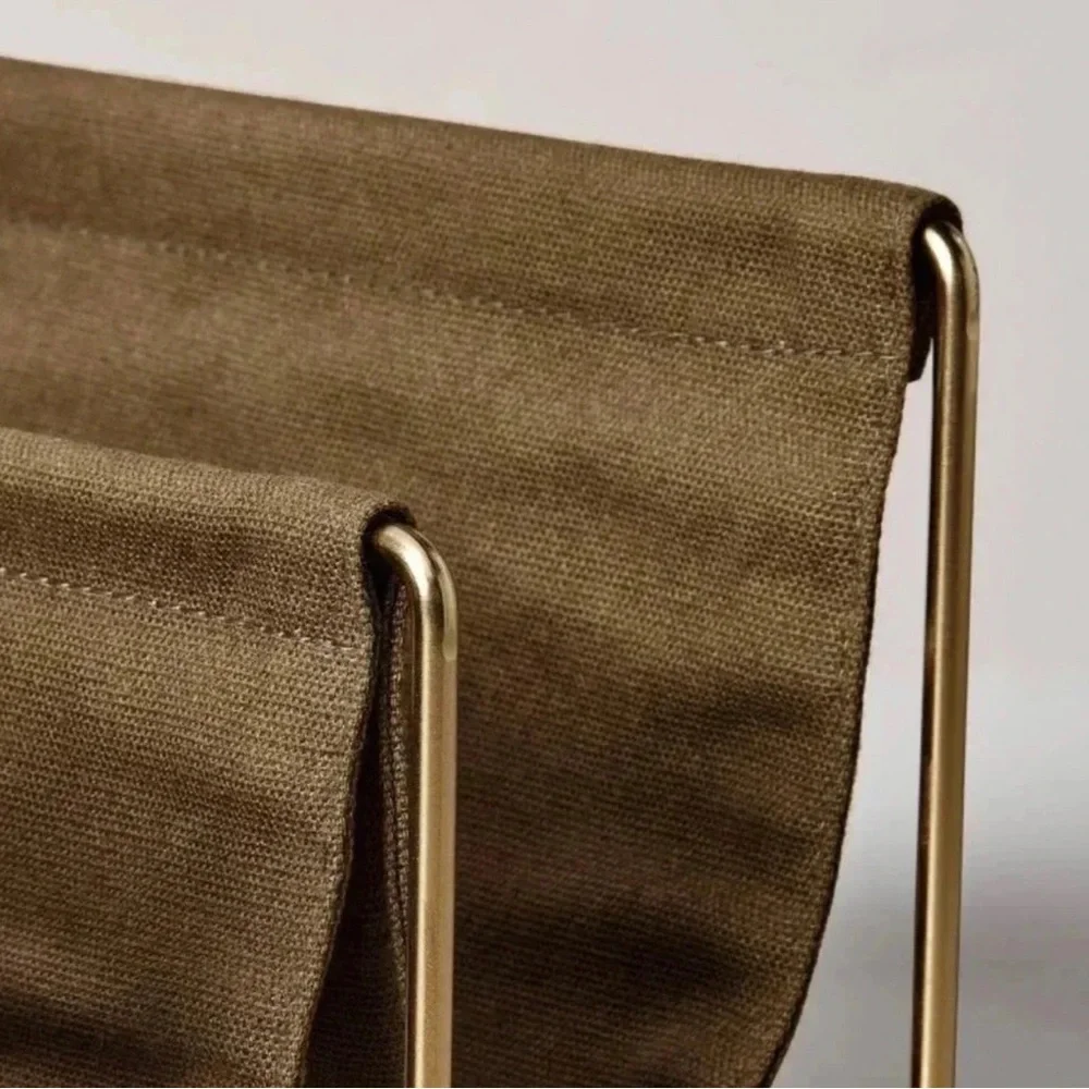 Brass & Canvas Mail Organizer - Hearth & Hand with Magnolia